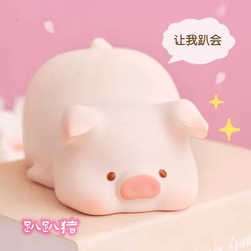9 cm ingeblikt varken figuur stressverlichting zintuiglijke fidget speelgoed desktop decor Lulu knijpspeelgoed cadeau