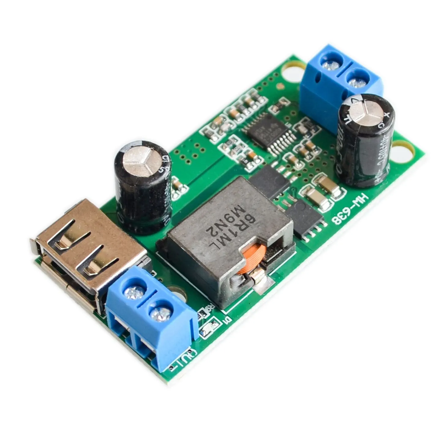 5A buck module 9V / 12V / 24v / 36V to 5V DC-DC high-power vehicle power supply converter