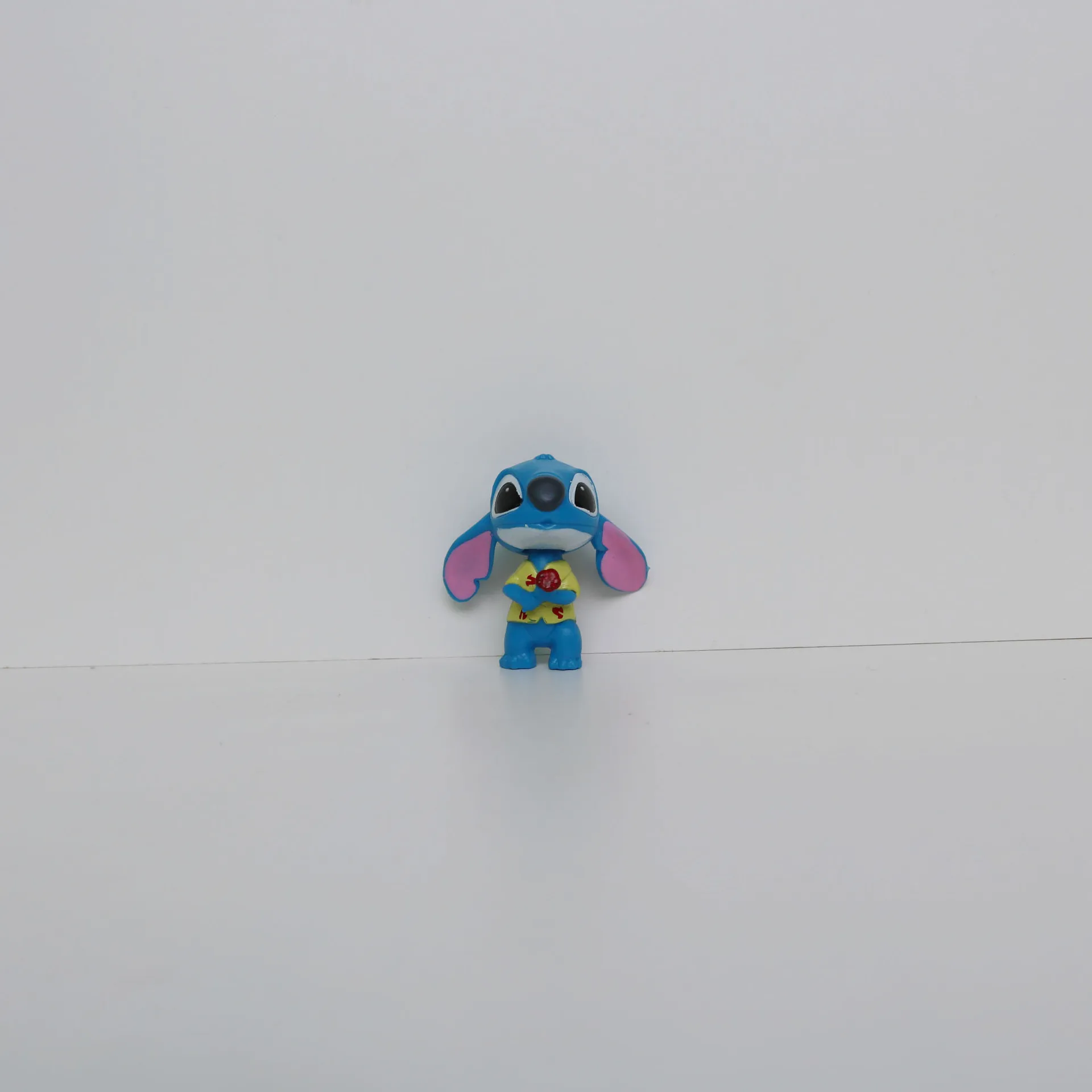 10Pcs/Set Cartoon Anime Lilo & Stitch Angel Action Figure Model Desktop Ornament Collection Birthday Cake Decoration Kids Toys