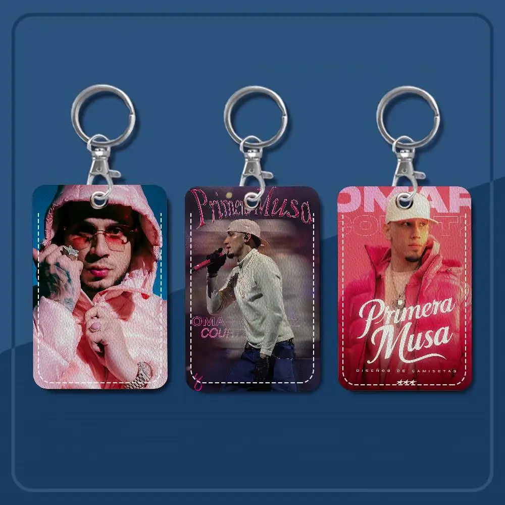 O-Omar Courtz Album PRIMERA Cute Cartoon Inteated Elevator Card Acc Control Card Keychain Protective Cover Gift Keychain