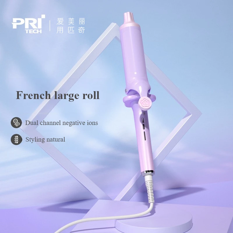 Pritech 36 мм 40 мм электрические щипцы для завивки волос для женщин профессиональные керамические щипцы для завивки волос с регулируемой температурой инструмент для укладки волос