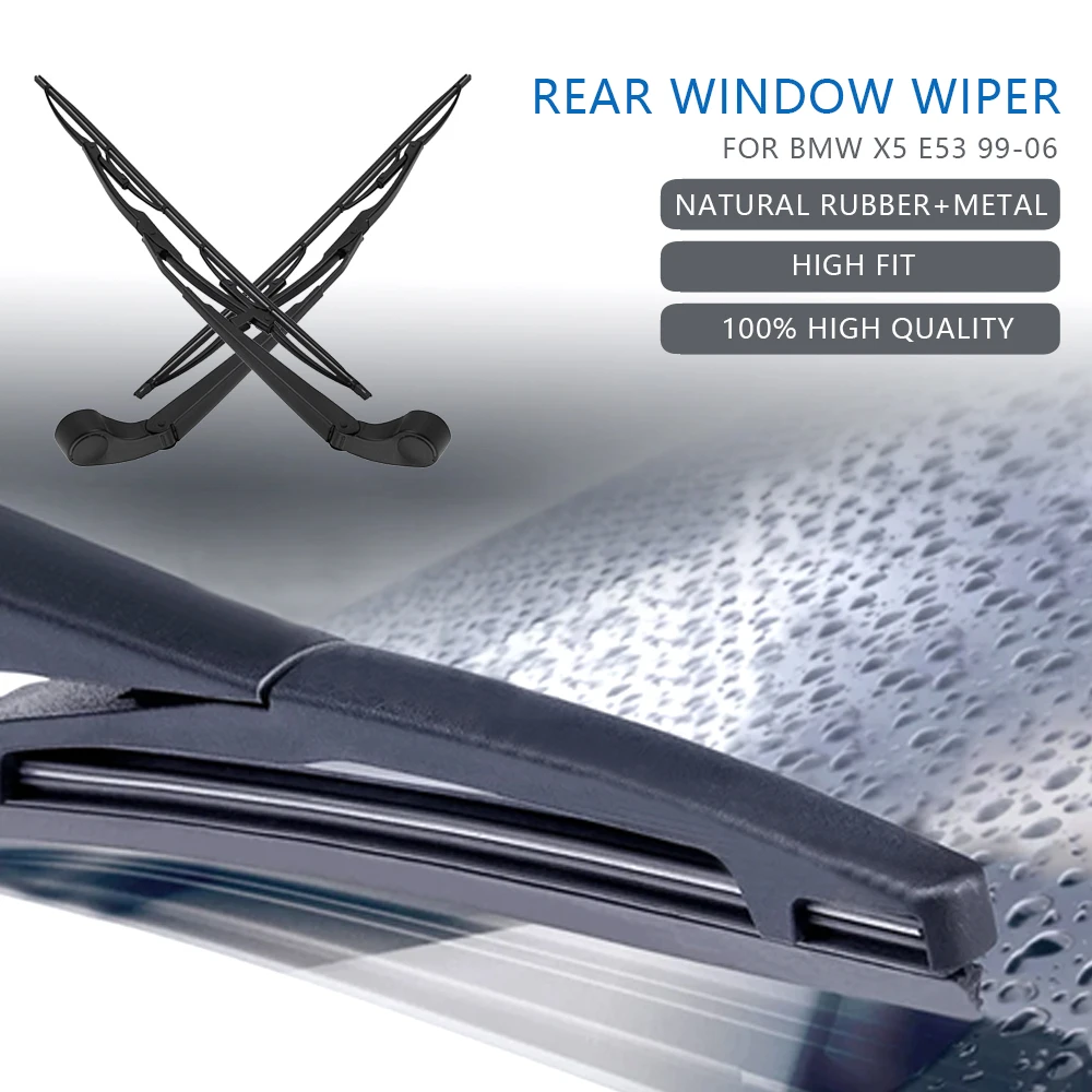 

61627068076 Rear Window Wiper For X5 E53 99-06 Windshield Windscreen Tailgate Window Car Rain Brush