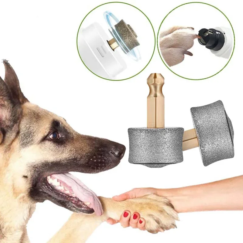 

3PCS/5PCS Pet Electric Nail Polisher Wheel Replacement Grinding Head for Dogs Pet Nail Grinder Heads Pet Paws Grooming Supplies