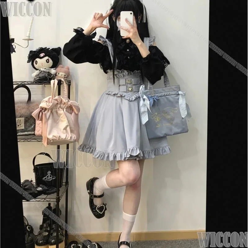 

CyOverall Dress Jirai Kei Maid Cosplay Costume Kawaii Underground Idol Cute JK Dress Girl Women Christmas Holloween Customized