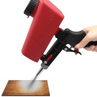 Adjustable Pneumatic Sandblast Gun 90psi Portable Sandblaster Paint Spray Machine Handheld Gravity Blasting Gun Pneumatic Tools