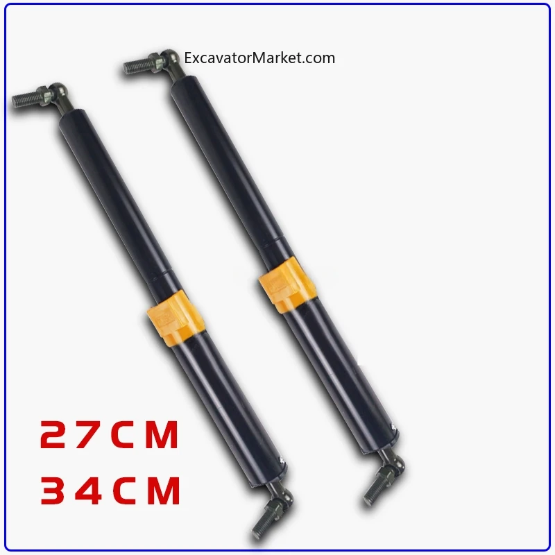 for Excavator Parts Pilot Safe Lock Armrest Box Handle Support Rod Gas Spring Small Oil Cylinder For Daewoo Doosan DH55