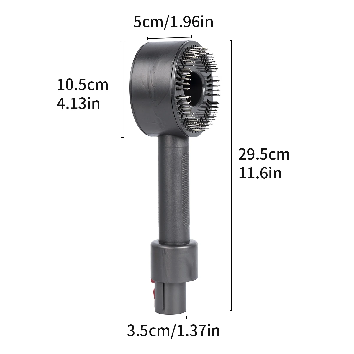 Short Hair Pet Suction Head for Dyson V7 V8 V10 V11 V15 Vacuum Cleaner, Pet Brush Remove Dog & Cat Hair, Pet Grooming Brush Tool