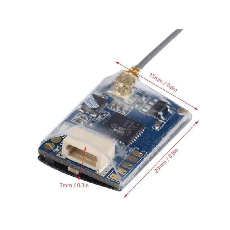 Flysky FS-A8S 2.4G 8CH Mini odbiornik W PPM i-Bus SBUS wyjście dla FS-i4 FS-i6 nadajnik FS-i6S RC Racing Drone Quadcopter