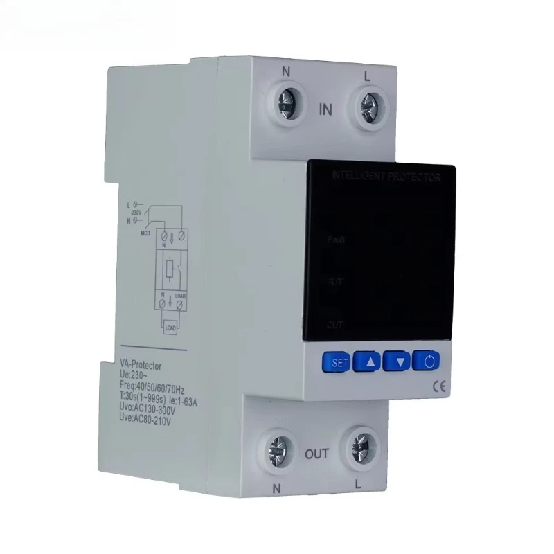 Stabilizzatore di tensione regolatore automatico di tensione elettrica e protezione corrente per elettrodomestici