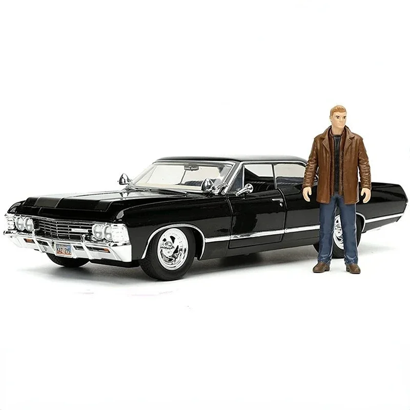 1:24 1967 CHEVY Impala SS Sport Sedan High Simulation Diecast Metal Alloy Model Car Chevrolet Toys For Kids Gift Collection J80