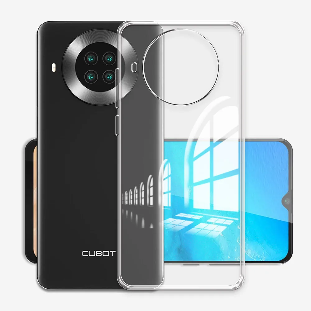 For Cubot Note 20 Pro Case Clear Silicone Soft Phone Case For Cubot Note 20 Shockproof Cover Funda for Cubot Note 20 Pro Coque