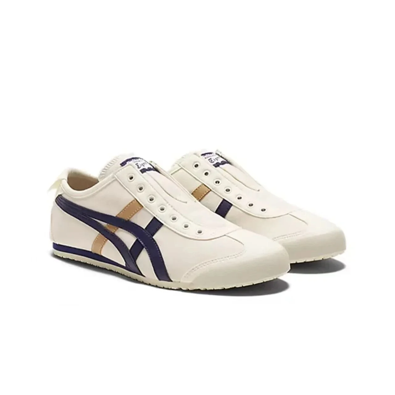 Asics Onitsuka Tiger MEXICO 66 zapatillas de correr para hombre y mujer, deportivas Retro, ligeras, blancas, azules, amarillas