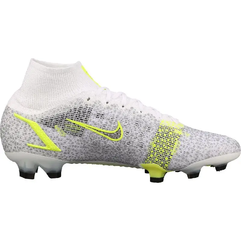  Nike Mercurial Superfly 8 Elite FG White Volt Sneakers shoes CV0958-107