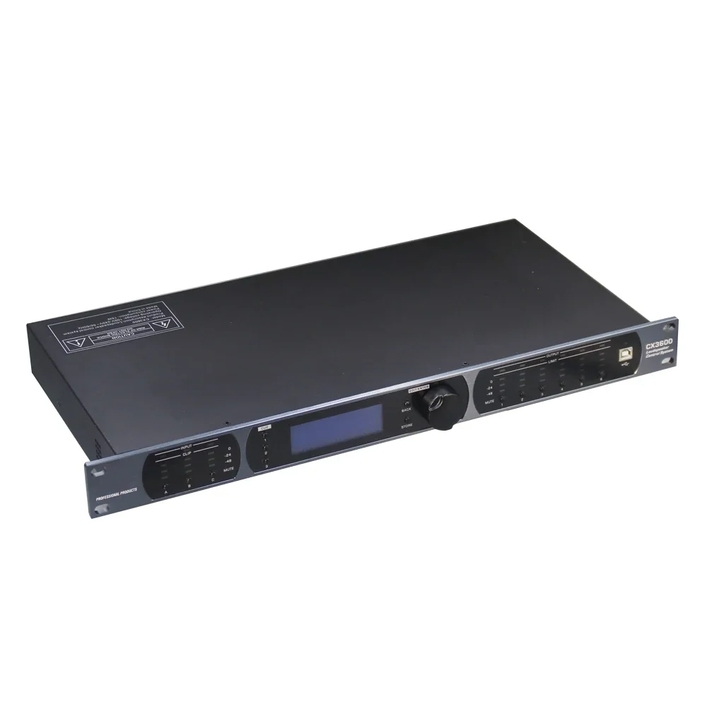 Sistema de Gestão Altifalante Completo DriveRack Professional, CX3600, 3 em 6 Out