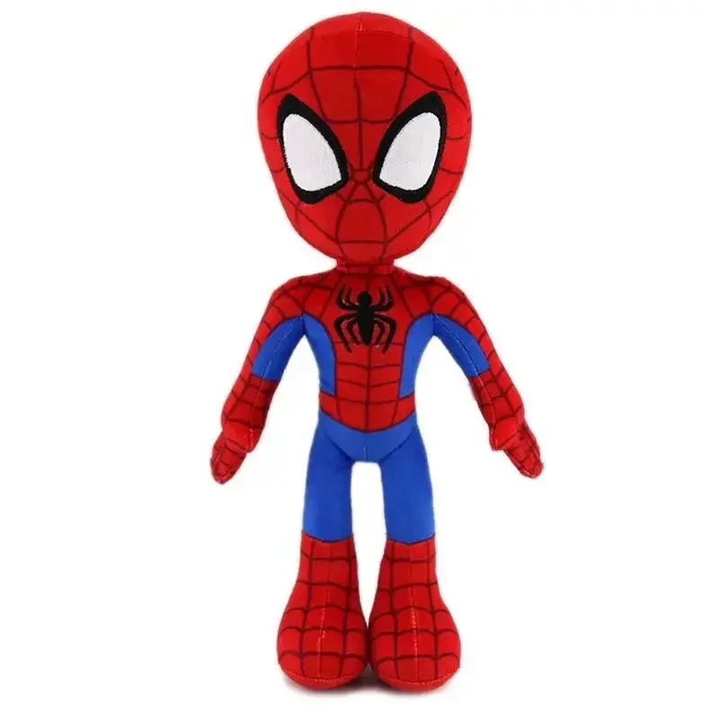 Hot Toys 33cm Marvel Avengers Plush Anime Toys Ghost-Spider Light Hobby Spiderman Kids Toys for Children Christmas Toys