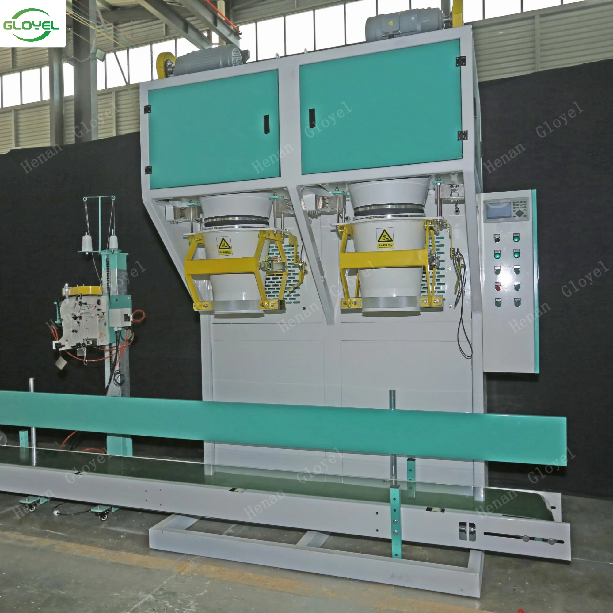 20-50kg Granule Bulk Sugar Chemical Fertilizer Sealer Sealing Packing Machine