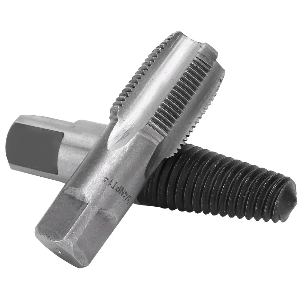 2pcs 3/4 Inch Size Broken Bolt Extractor Drill Bit Style Manual Operation Broken Screw Remover Steel Material