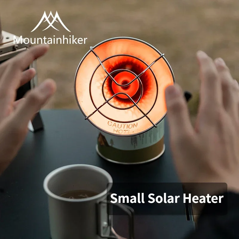 Mounthiker Portable Mini Sun Gas Heating Stove Solar Heater Outdoor Camping Heater Oven Mini Gas Small Sun Warmer Butane