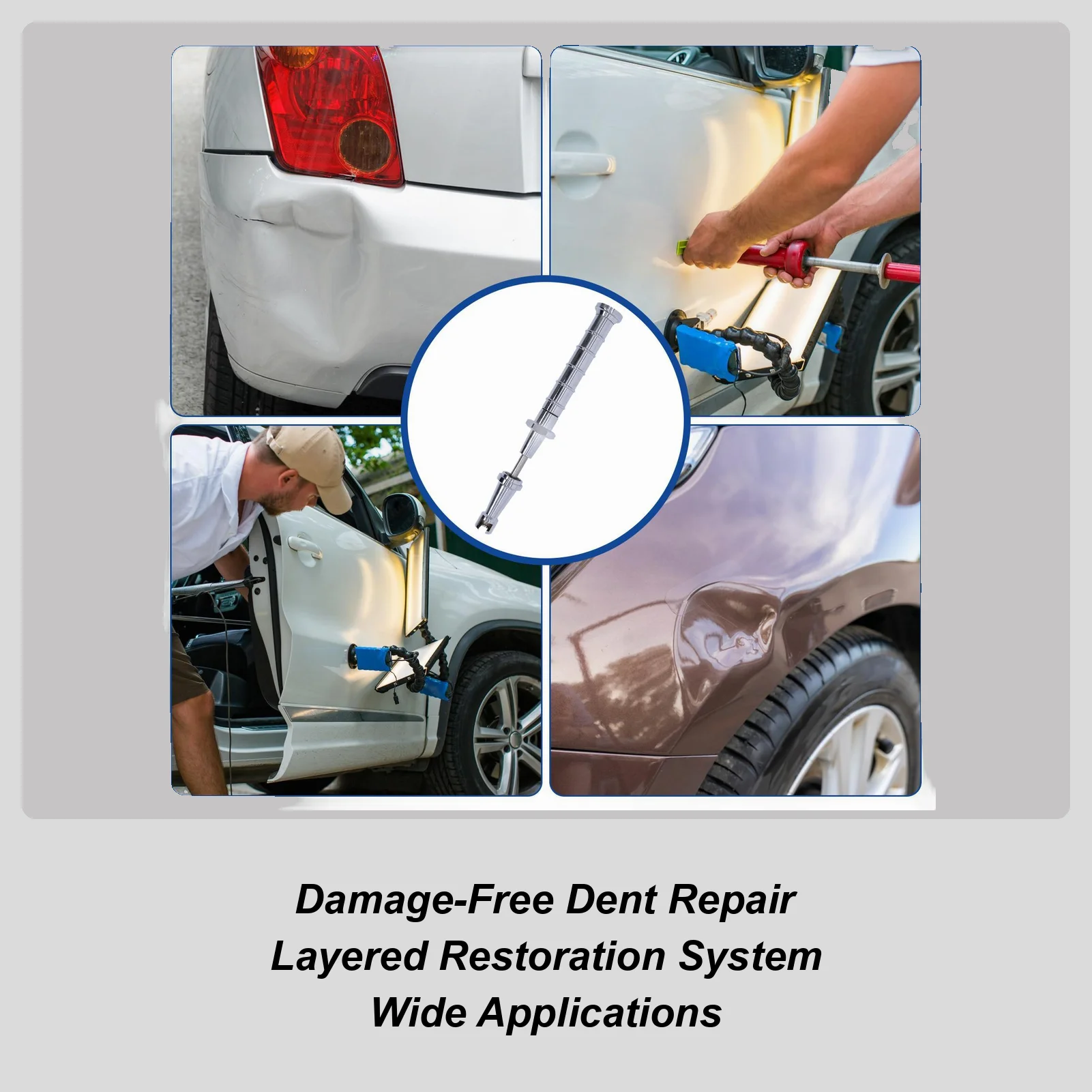 

Dent Remover Tool For Car Slide Hammer Bump Leveler Small Dent Puller For Household Appliance Fridge Car Frame Floor SUV Door