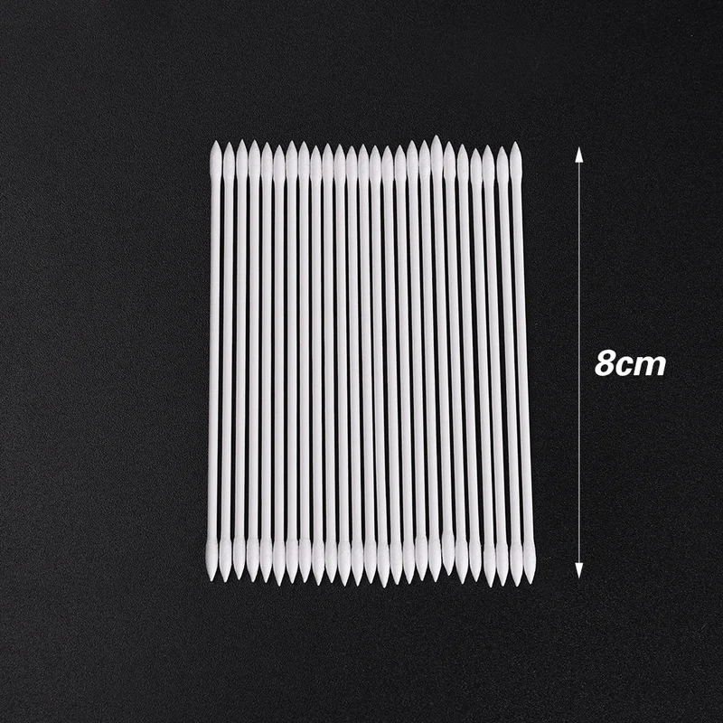 25/50 шт. одноразовые чистящие ватные палочки для чистых помещений для наушников, порт для зарядки телефона, клавиатура, пыль, профессиональный инструмент для чистки