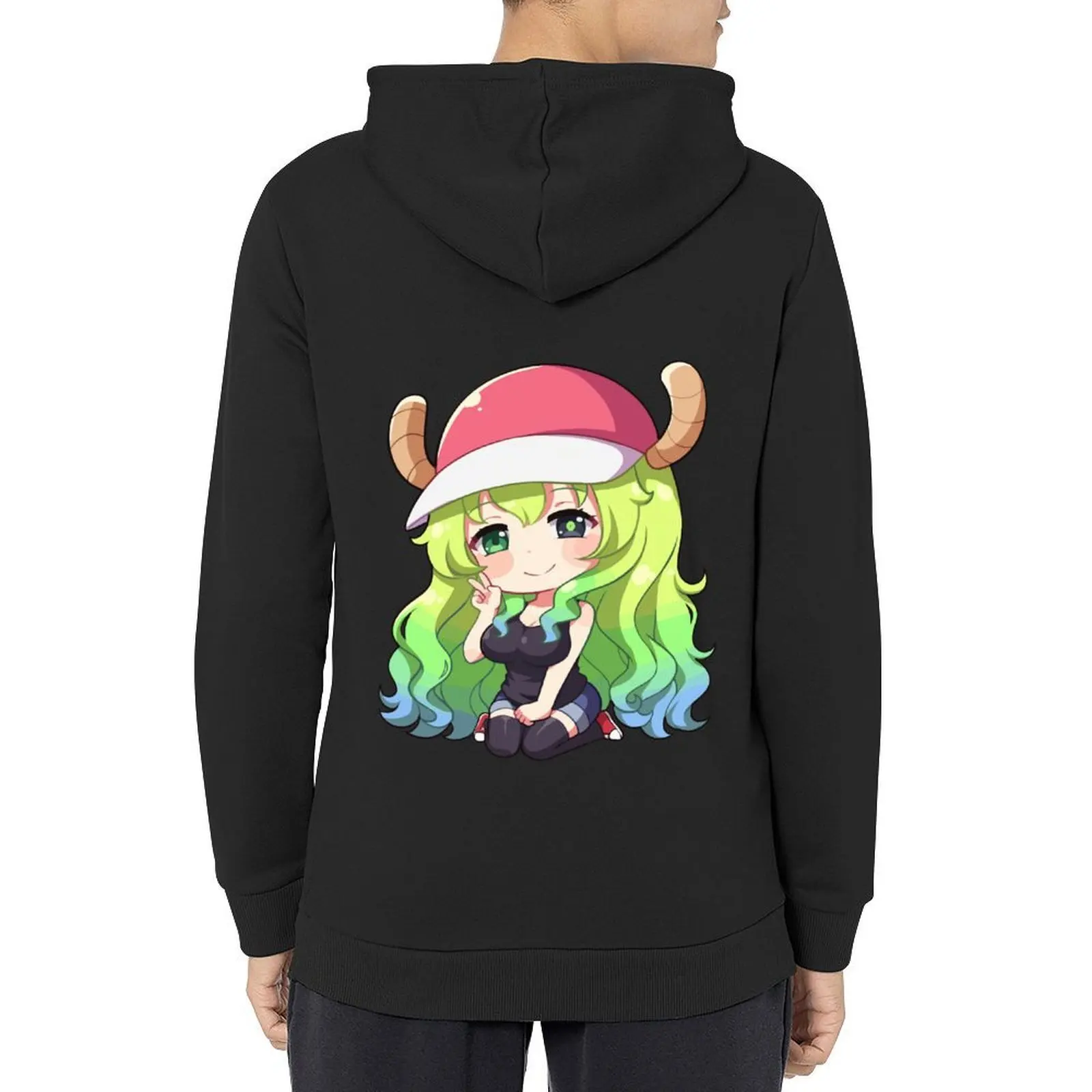 

Lucoa Chibi Hoodie men's sweat-shirt set autumn clothes men's clothes men's autumn clothes new hoodies and sweatshirts