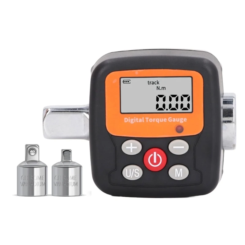 

Electronic Torque Wrench Adapter with Back Light LCD Torque Meter Converters Simple to Use for Accurate Fastening Dropshipping