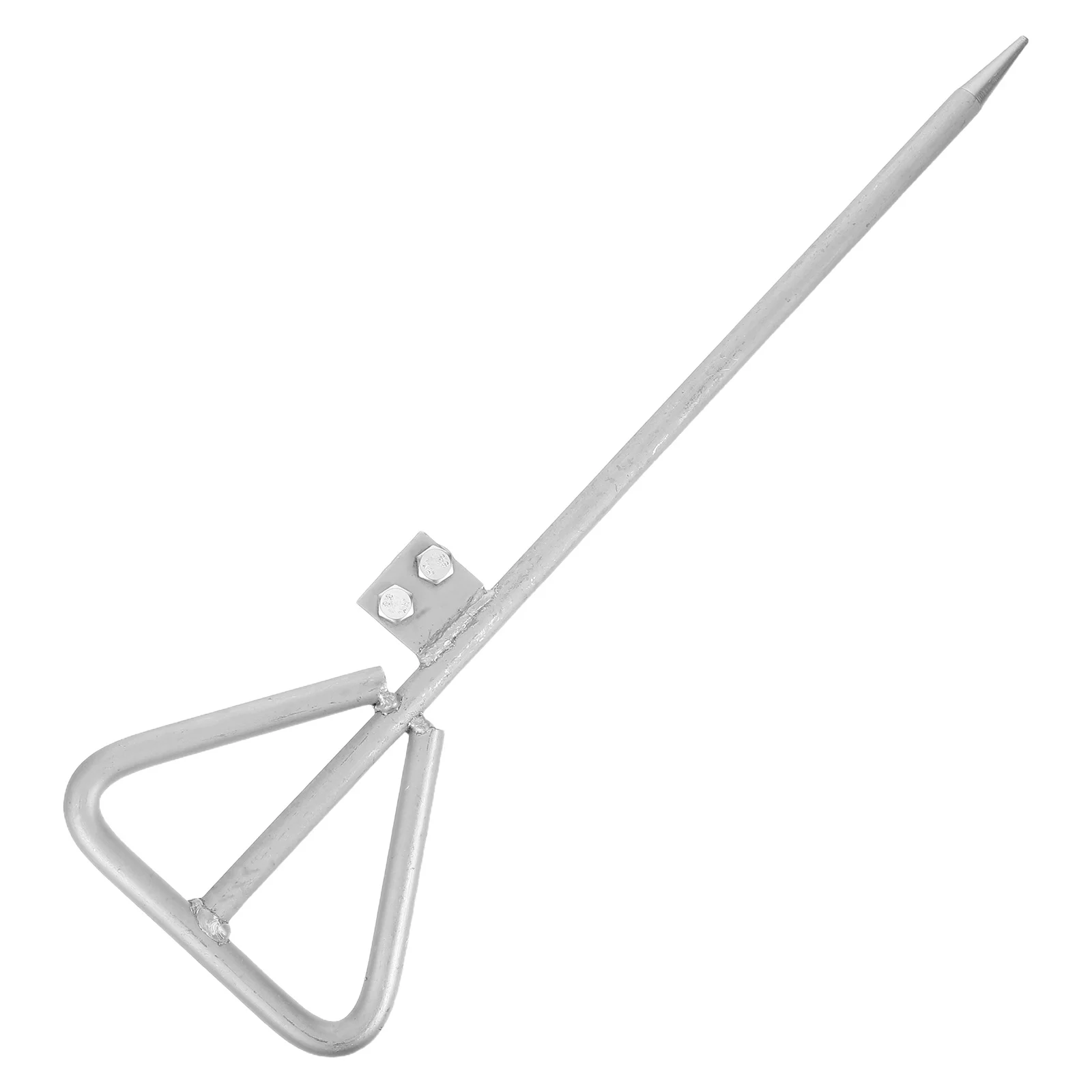 Galvanized Grounding Rod Stable Outdoor Home Use Iron Ground Post Pin Electrical Ground Rod Safety Earthing Grounding Pin