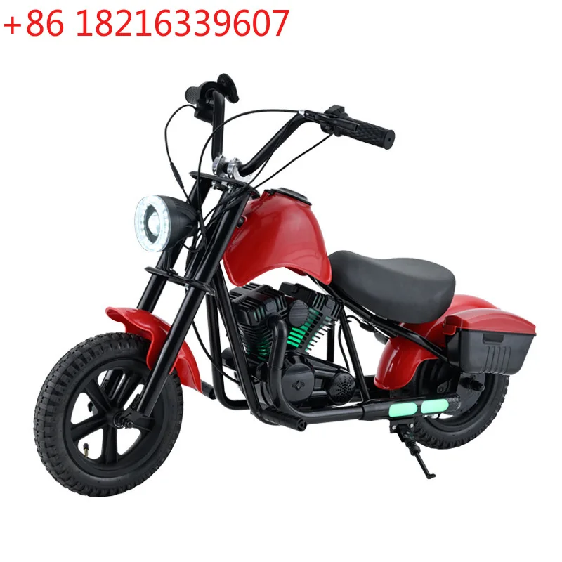

Children's electric power motorcycle Harley wind men's and women's toy car two-wheeled electric off-road