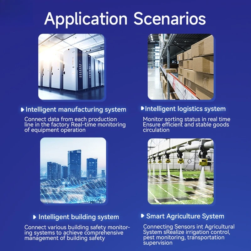 وحدة شبكات الإدخال/الإخراج التسلسلي RS485 بروتوكول Modbus RTU DI/DO CDEBYTE MA01 سلسلة جديدة عزل السكك الحديدية دليل الصف الصناعي
