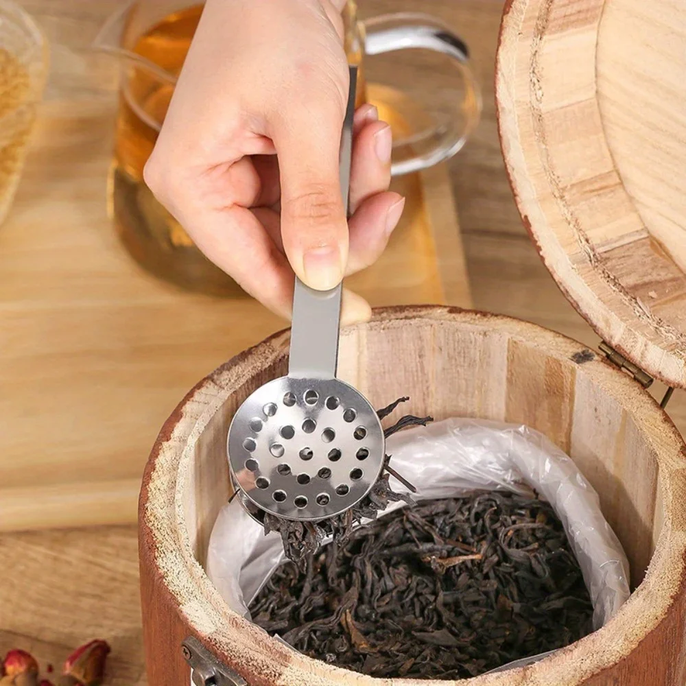 1PC Tea Bag Squeezer Tongs Tea Bag Holder Strainer Clip Spoon Tea Tool Extraction Home Kitchen Utensil