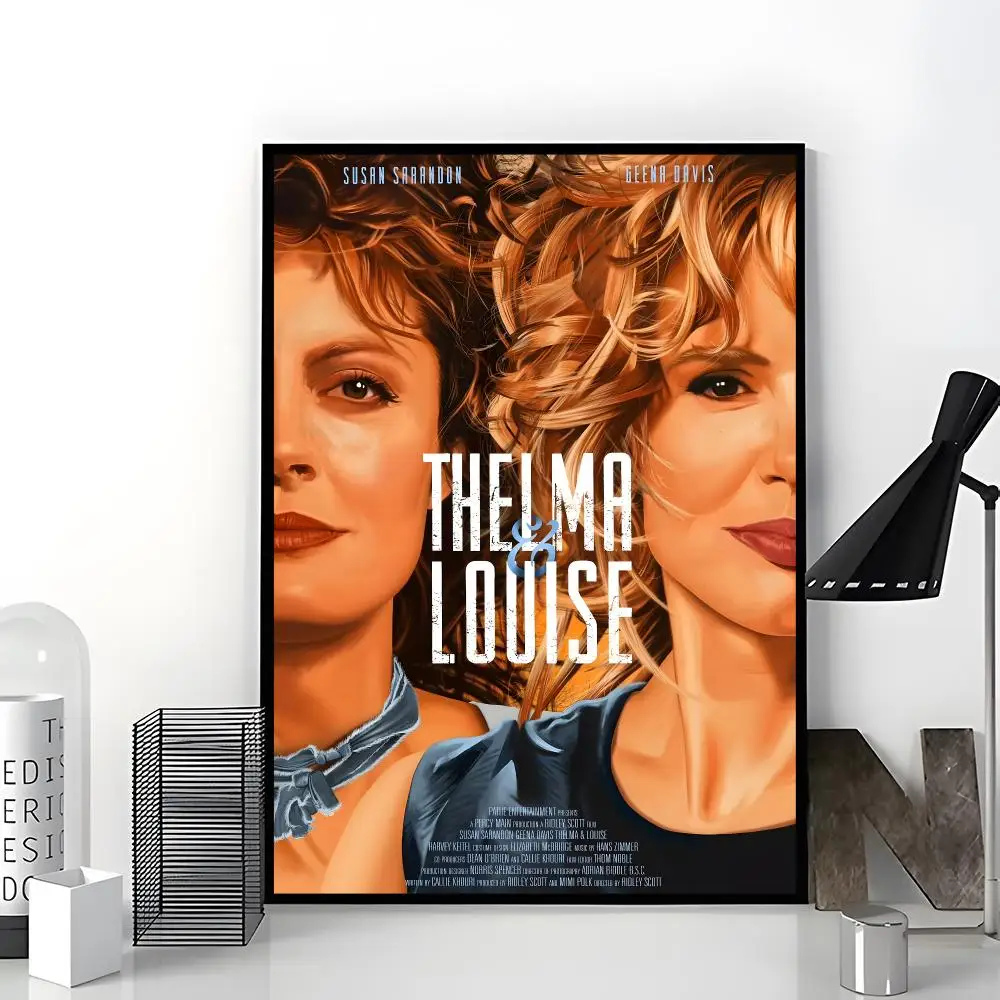 Classic Film Thelma & Louise Poster Aesthetic Dorm & Bedroom Wall Art Decor