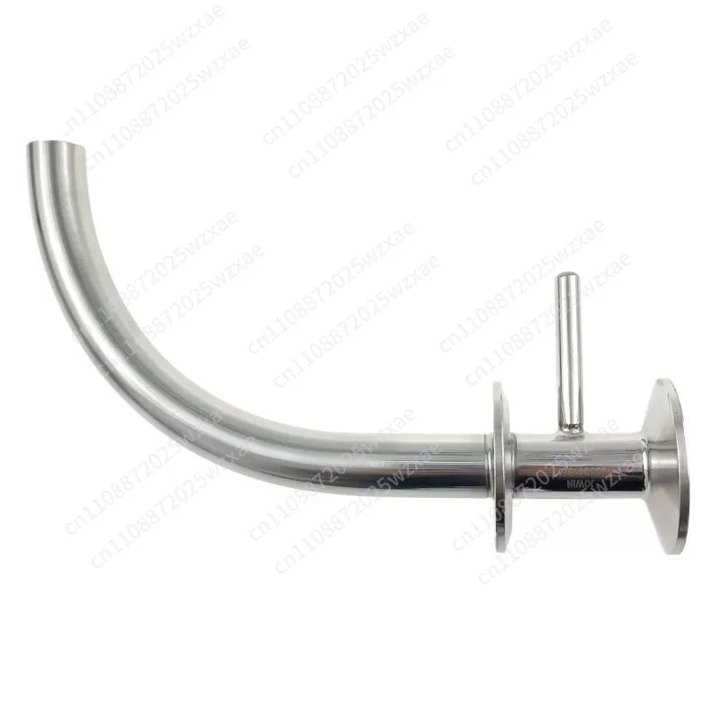 304 stainless steel beer quick-loading chuck rotary elbow wine outlet double chuck sanitary craft brewing accessories