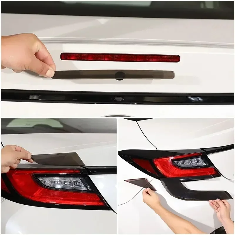 

For Subaru BRZ Toyota 86 22-25 Blackened Car Rear Lamp Shade Brake Indicator Light Reversing Lamp Tail Lamp Cover Accessories