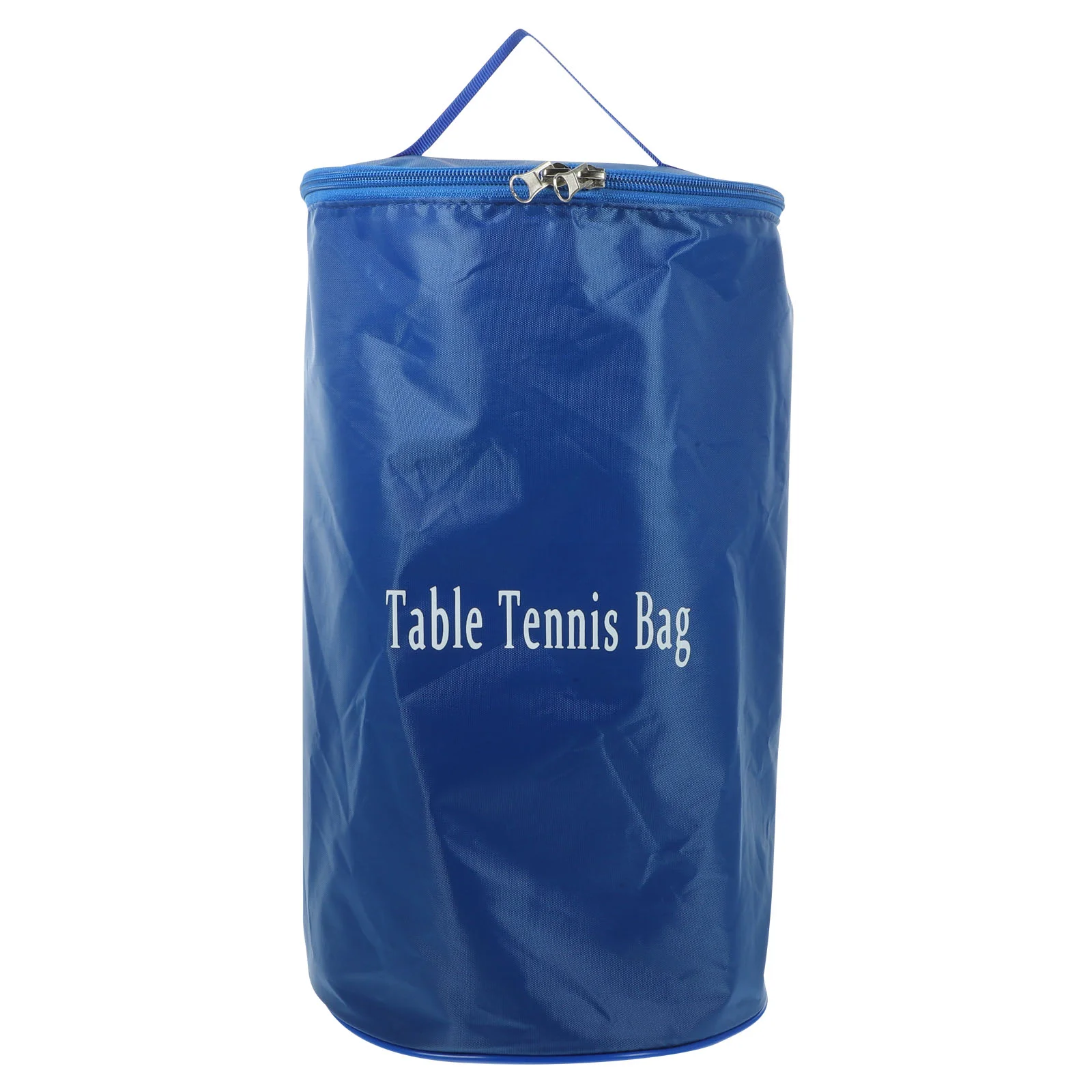 

Portable Table Tennis Bag Oxford Cloth Pouch Large Capacity Zipper Design Holder Material Perfect Gift