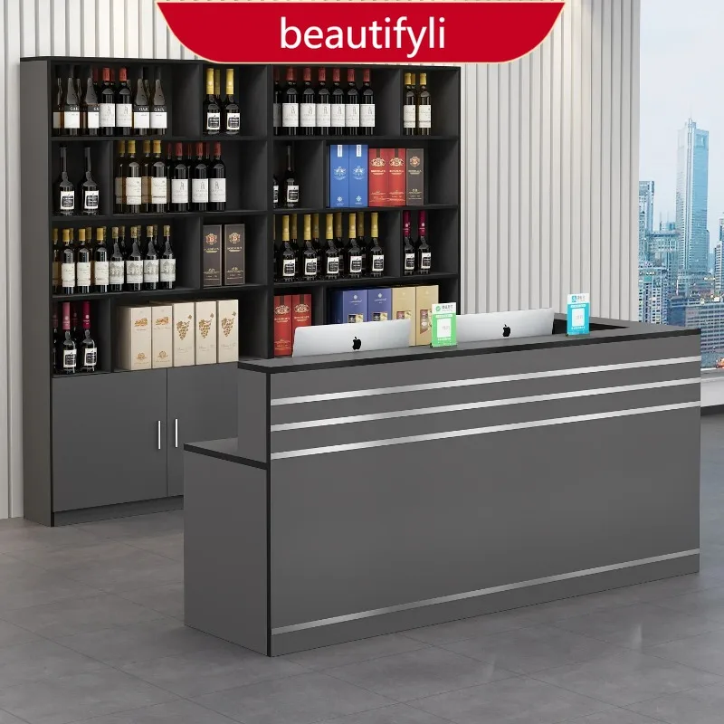 01A Luxury Church Pulpit Reception Desk Cashier Modern Cashier Office Reception Desks Podium Restaurant Bureau Meuble Bar Furnit