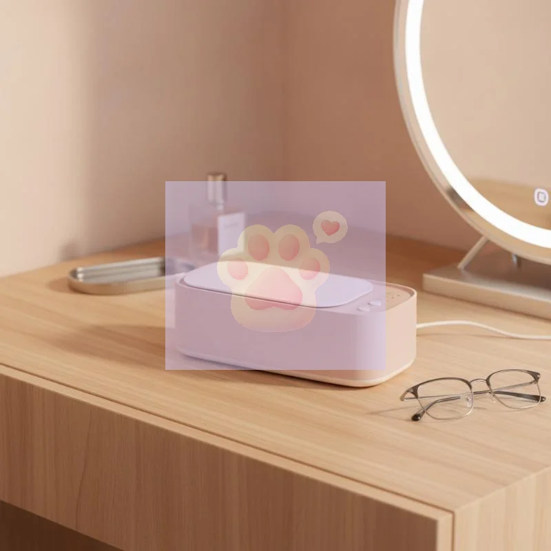 Ultrasonic Cleaner High Frequency Vibration Machine Multi-Purpose Jewelry Watch Glasses Bracelets Cleaning Tool