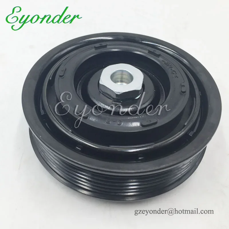 4H0260810B 2H0820803A AC A/C Air Conditioning Compressor Clutch Pulley 6SEU14C FOR AUDI A4 B8 1.8 2.0 A6 C7 A8 3.0TDI VW GOLF 6