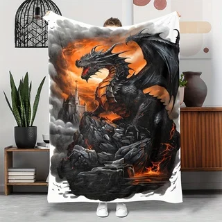 

Soft flannel blanket, suitable for home, office, camping. An excellent choice for Halloween, Thanksgiving and Christmas gifts.