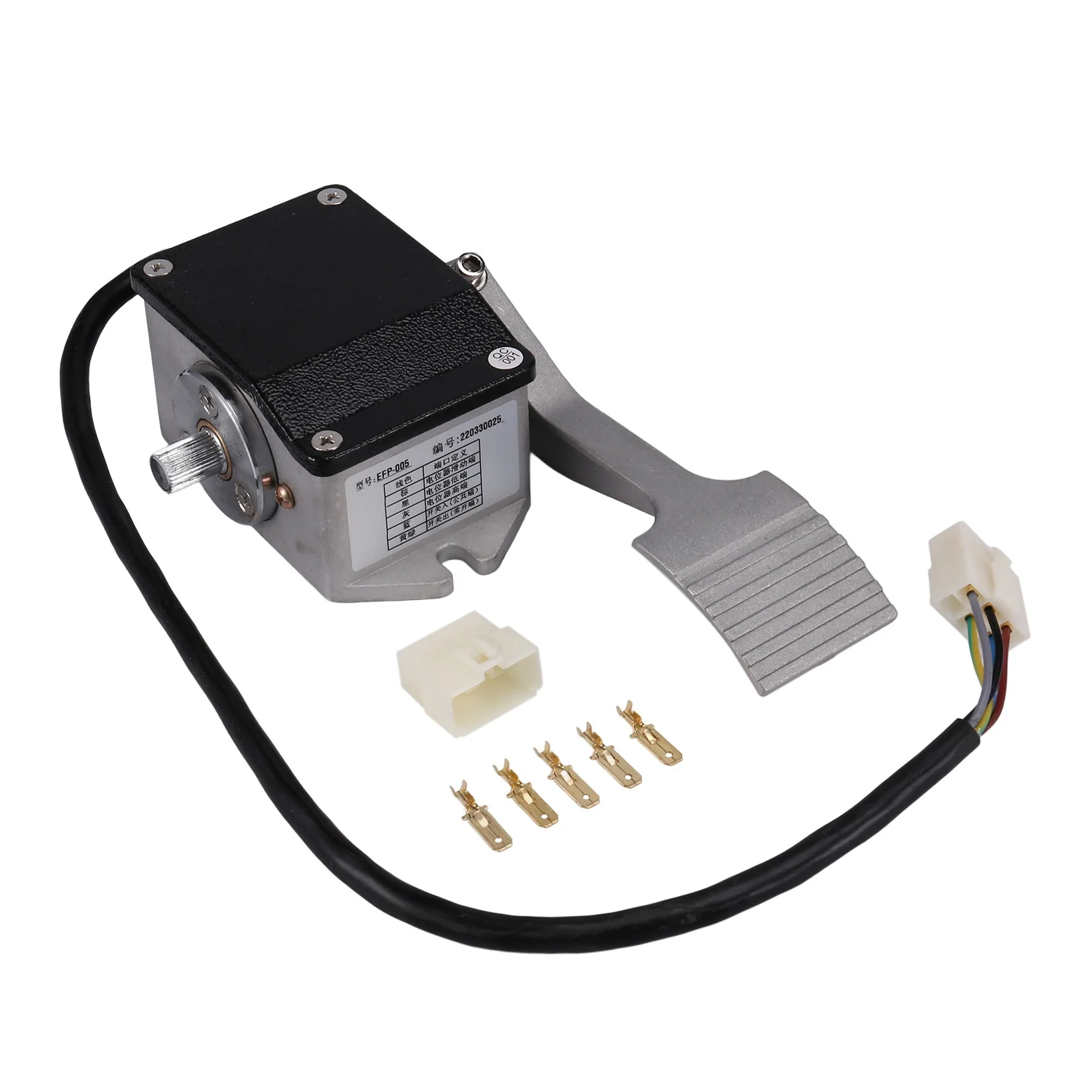 

A51Q-Forklift Throttle Foot EFP-005 0-5K Electric Accelerator for EV Curtis Throttle Pedal