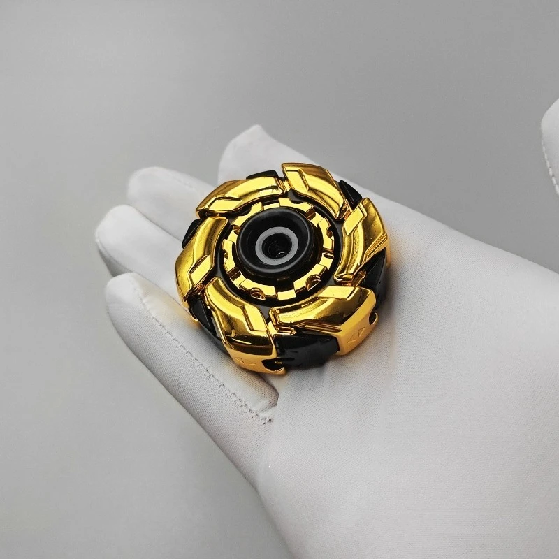 Violent 08 Black Gold Limited Edition EDC Mechanical Metal Open Armor Fidget Gyro Decompression Youth Edition Toy