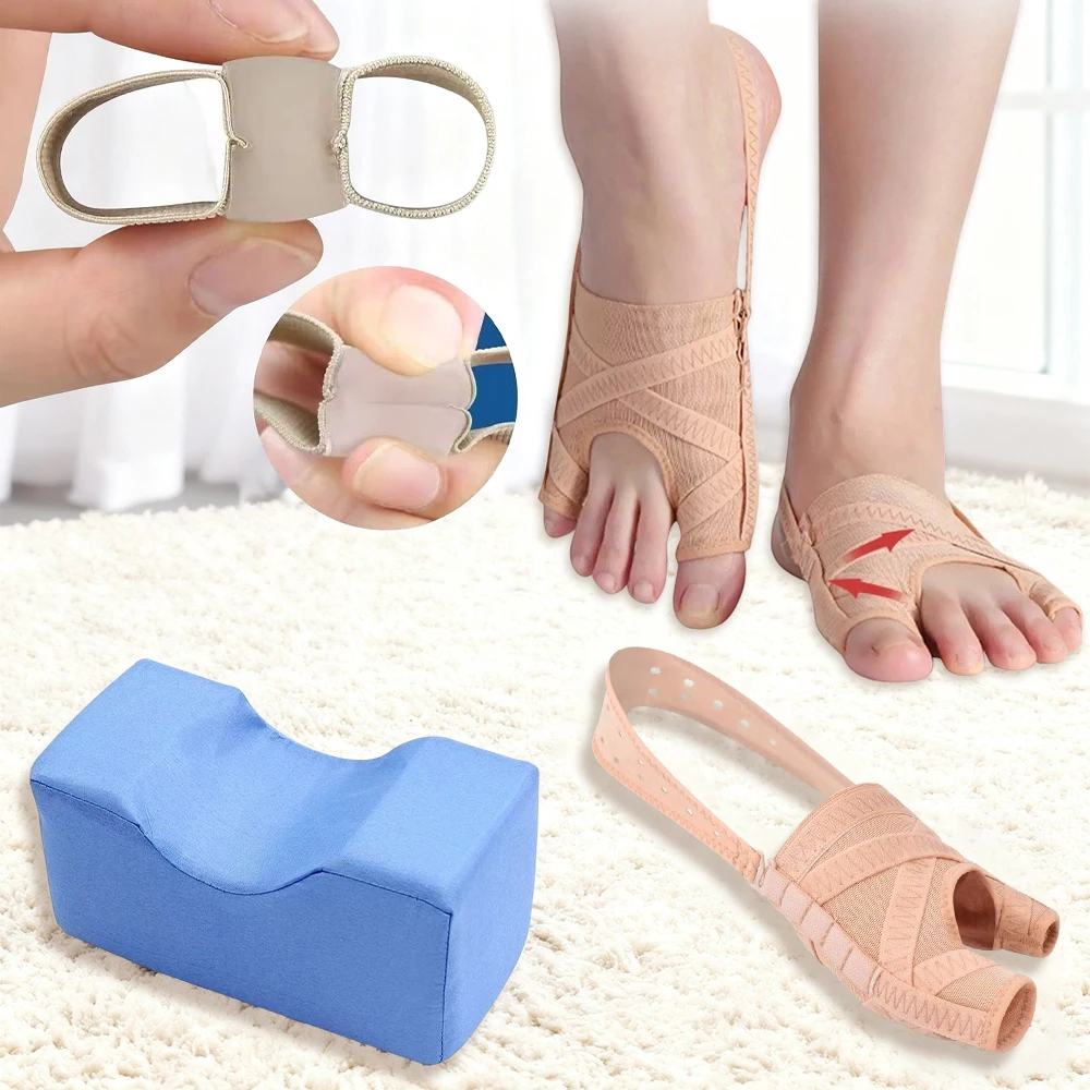 Verstelbare Hallux Valgus Bunion Corrector Teen Separator Orthesen Voeten Bone Richter Duim Stijltang Pedicure Voetverzorging Gereedschap