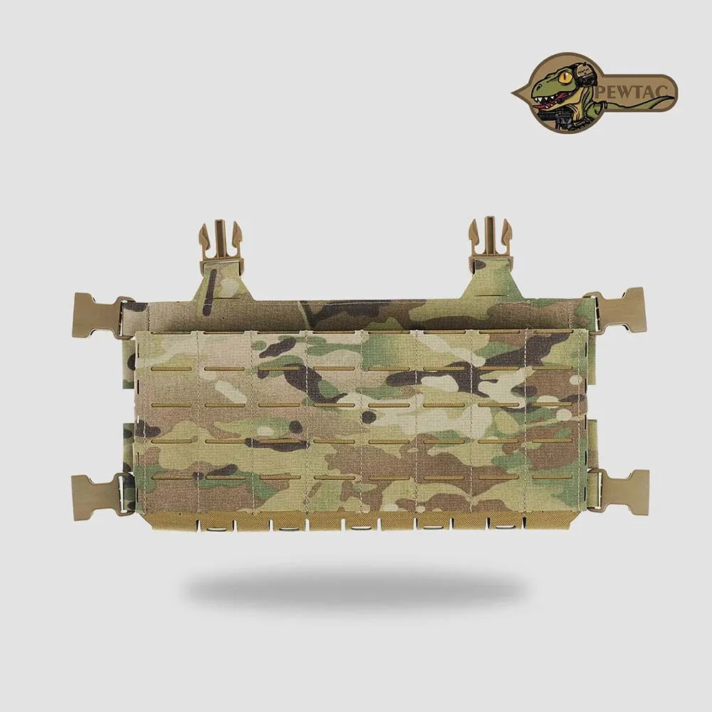 PEW TACTICAL Beaver MOD Modular Chest Rig Assault Panel Wide Ver FP25, Without Internal Dividers