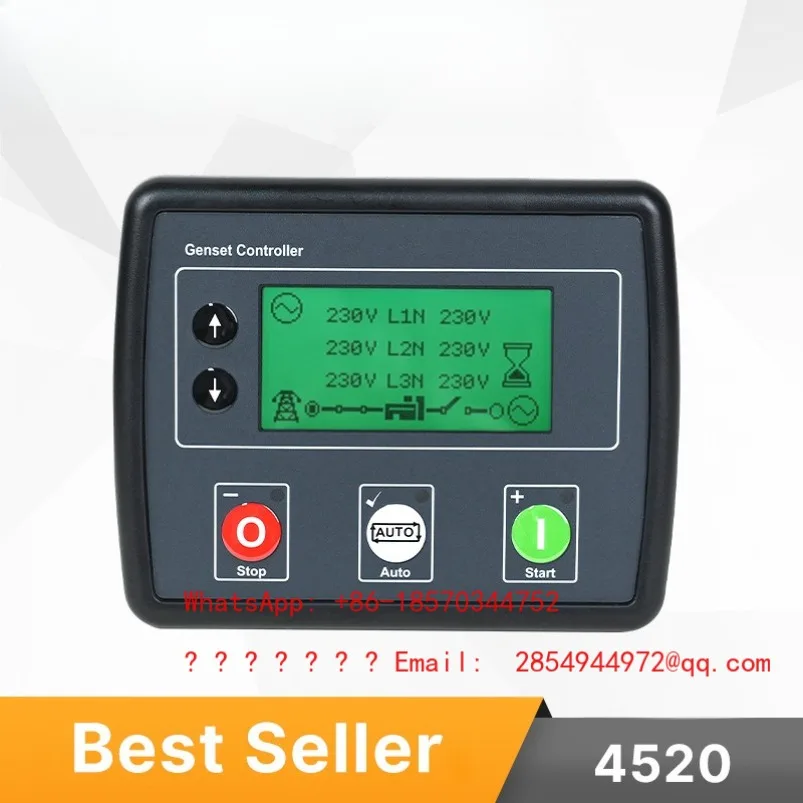 DSE4520 Generator Set Accessories DSE4510 Controller Panel LCD Self-starting Module