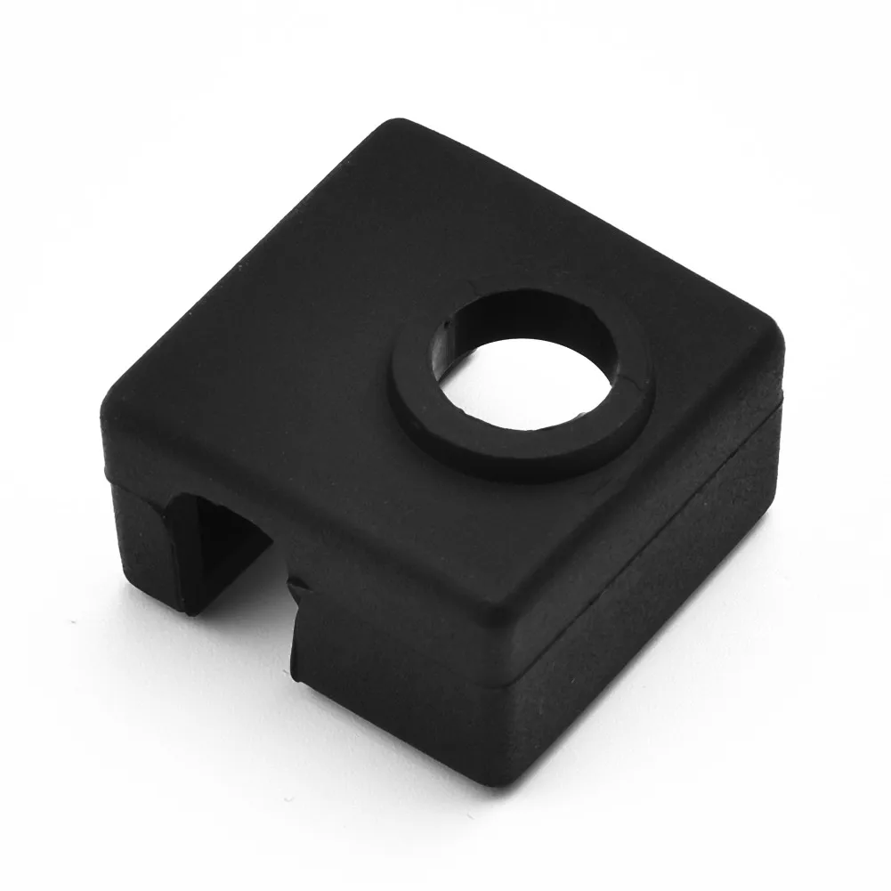 For 3D printers Silicone Covers End sock Accessory Silica gel Black 22*22*12mm For Creality CR-10 10S S4 Practical