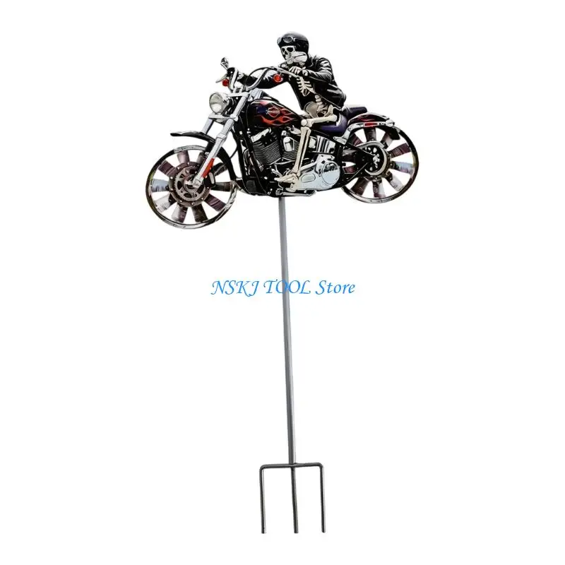 L8RC Garden Decoration Tractor Wind Sculpture Tractor Wind Sculpture Garden Yard
