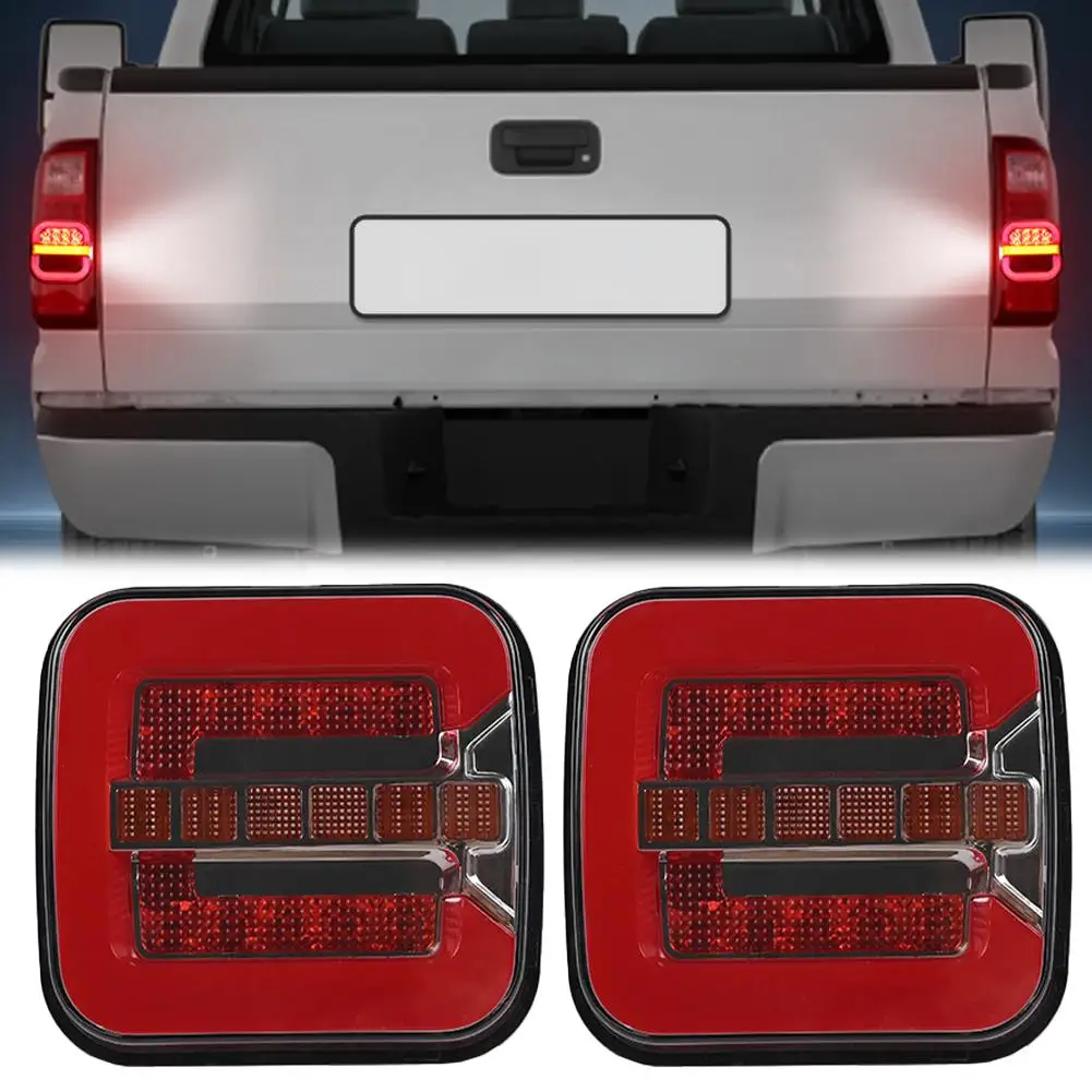 Par de luces traseras para parachoques trasero BC3Z13405A BC3Z13404A para Ford F-250 F-350 F-450 F-550 2008-2016 luz de freno sin bombilla F250 X4D7