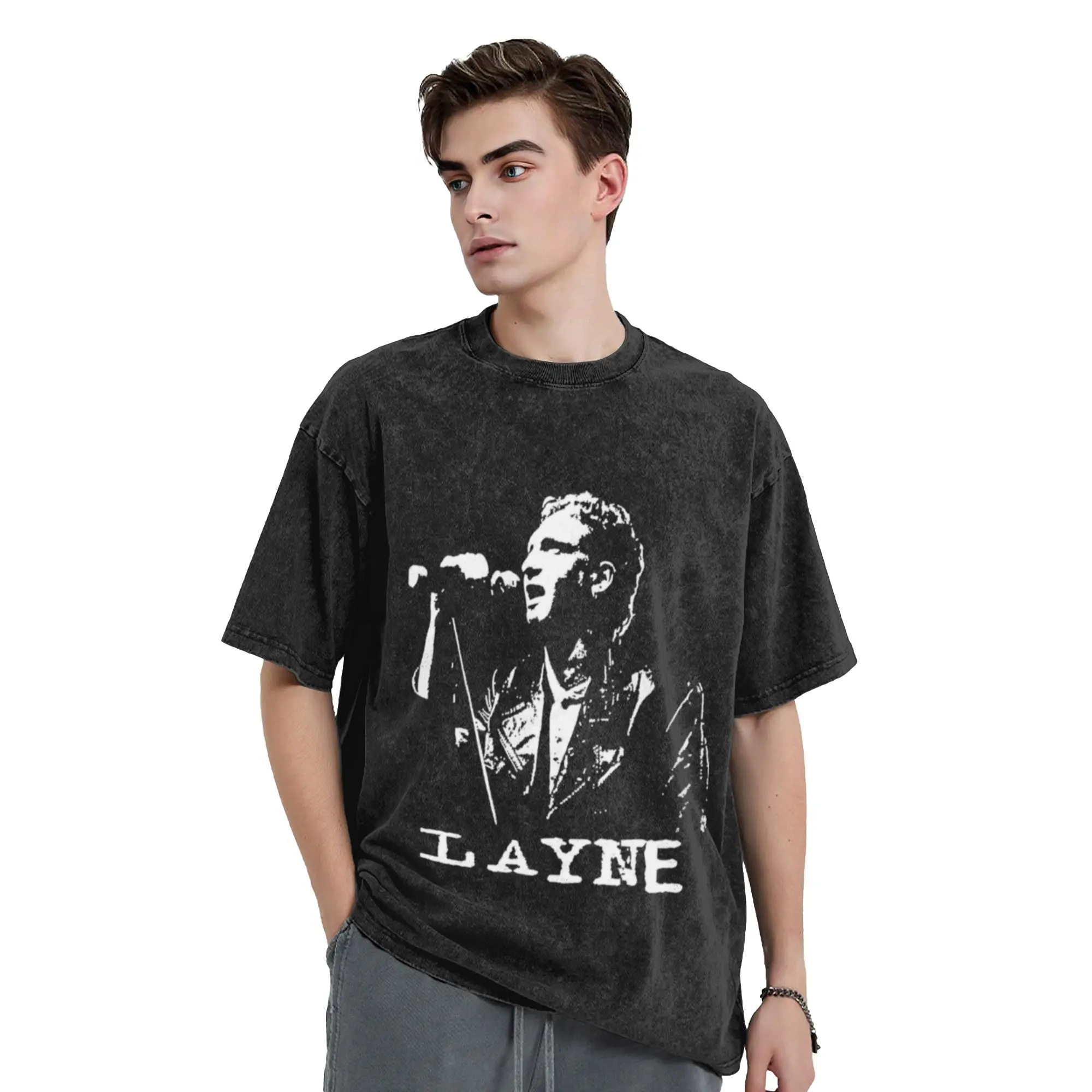 Layne Staley Classic Stylish A Vintage Oversized Cotton Unisex T-Shirts