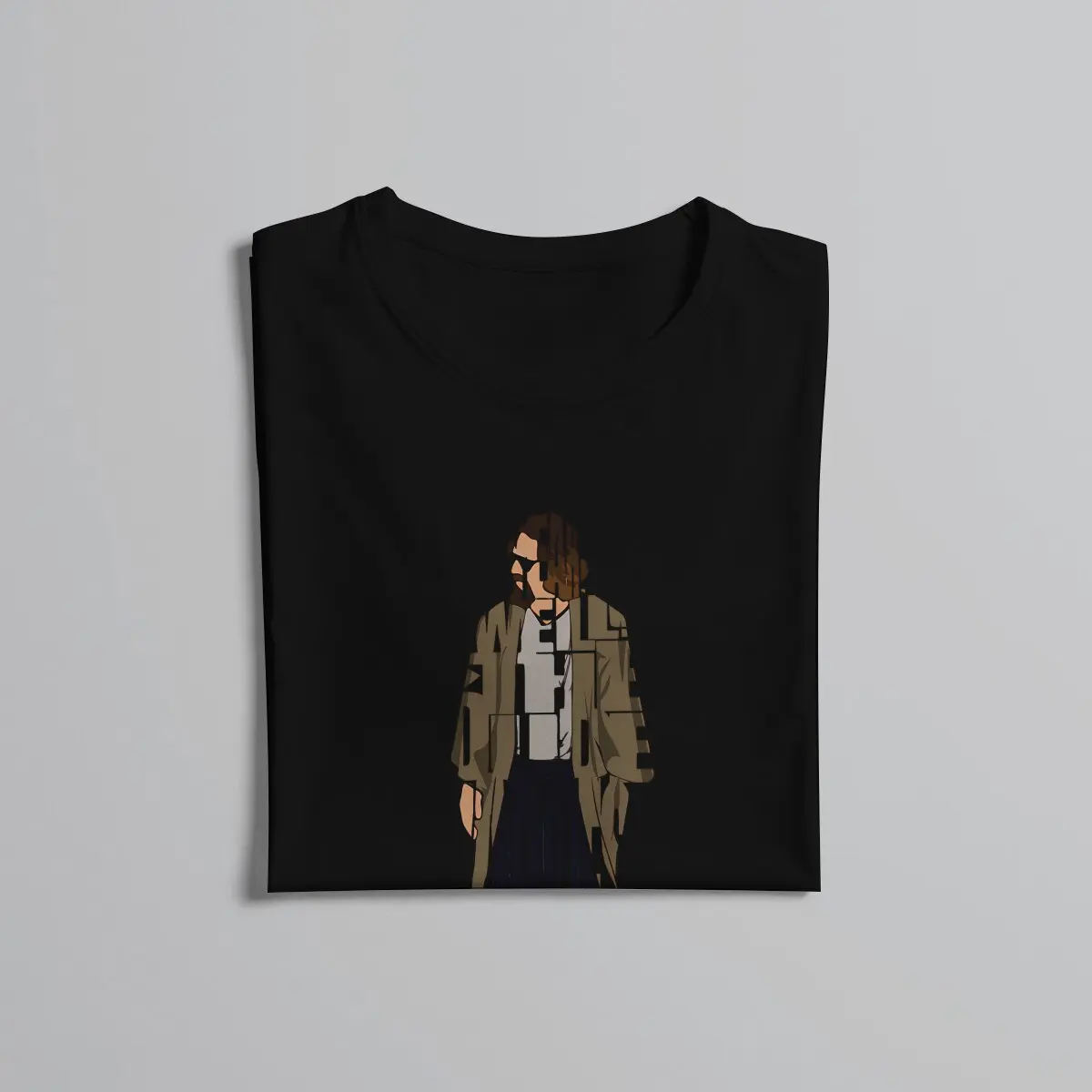 The Big Lebowski Movie Classic Retro Tshirt Homme Men\'s Streetwear Polyester T Shirt For Men