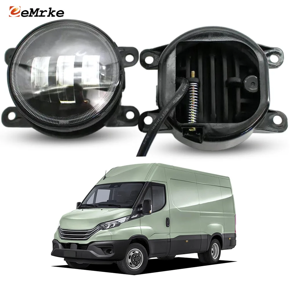Led PTF Fog Lights DRL for Iveco Daily 2023 2024 2025 2026 Daytime Running Light Fog Lamp Daylight LED Front Indicators