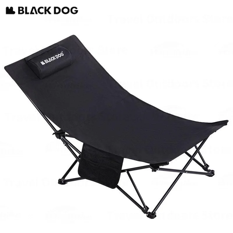 

Naturehike BLACKDOG Camping Folding Chair With Pillow Lounge Office Nap Home Use Recliner Outdoor Multifunction Foldable Chairs